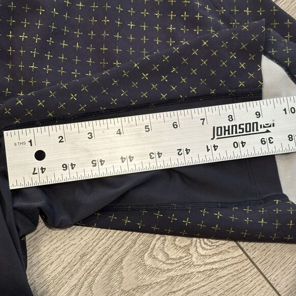 Lululemon T.H.E. Lined Shorts Mens M Black Geometric 9” Drawstring Gym Athletic - Picture 5 of 7